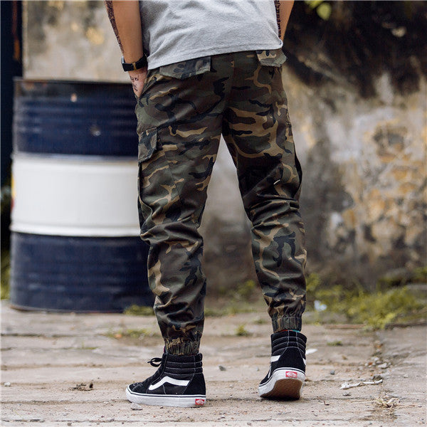 Men’s Streetwear Camo Harem Pants – Casual Cool Slim Fit | same ANTHEM
