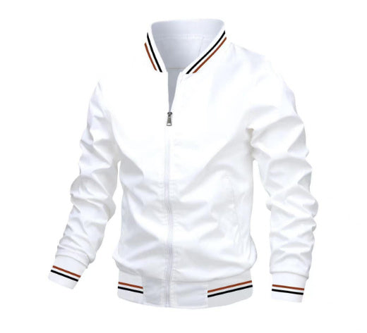 Men’s Striped Zip-Up Jacket – Casual Streetwear for Lovers & Soulmates | same ANTHEM