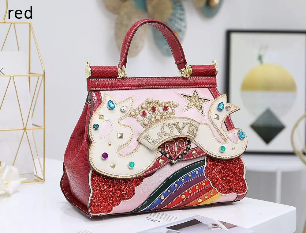 Messenger Bag | same ANTHEM. Streetwear for Soulmates - Red