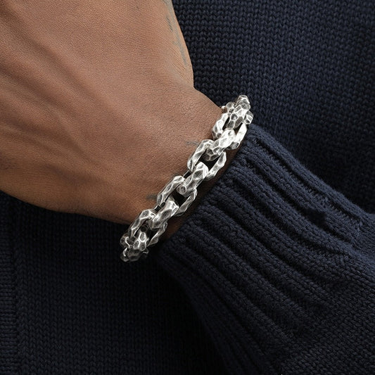 Meteorite Crater Bracelet for Men | same ANTHEM. Soulmate Streetwear