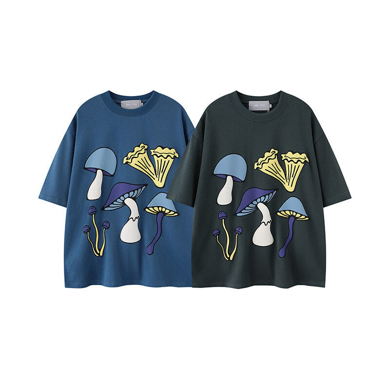 Mushroom Print Tee Men – Soulmate Streetwear | same ANTHEM.