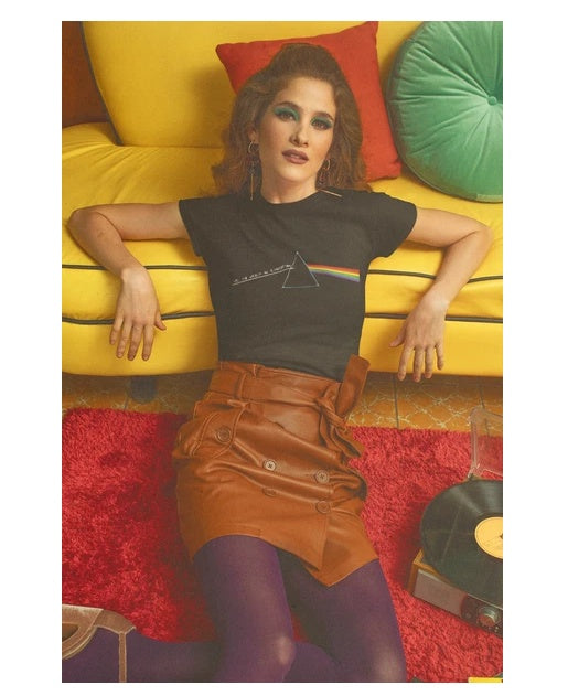 Organic Cotton Crop Top – Pink Floyd Inspired Anthem Tee for Lovers & Soulmates | same ANTHEM