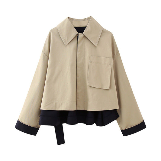 Patchwork Windbreaker Jacket – Soulmate Outerwear | same ANTHEM