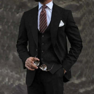 Pink Business Casual Three-Piece Suit – Modern Elegance | same ANTHEM