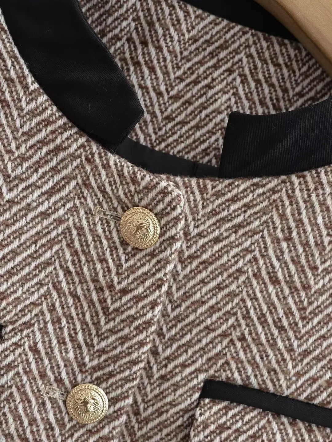 Plaid Cropped Tweed Blazer – Soulmate Streetwear Style | same ANTHEM