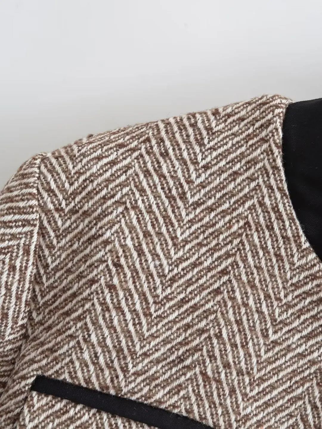 Plaid Cropped Tweed Blazer – Soulmate Streetwear Style | same ANTHEM