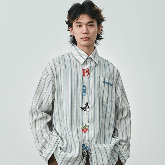 Plaid Long Sleeve Shirt – Cool Casual Streetwear for Every Day | same ANTHEM - Shirt