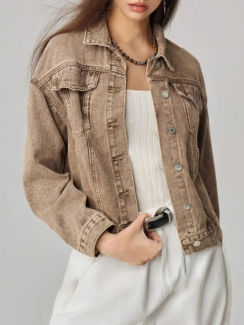 Pocketed Denim Jacket for Soulmates – same ANTHEM.