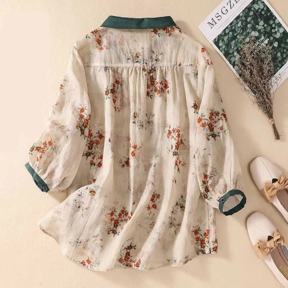 Printed Top – Boho Chic Loose Streetwear | same ANTHEM