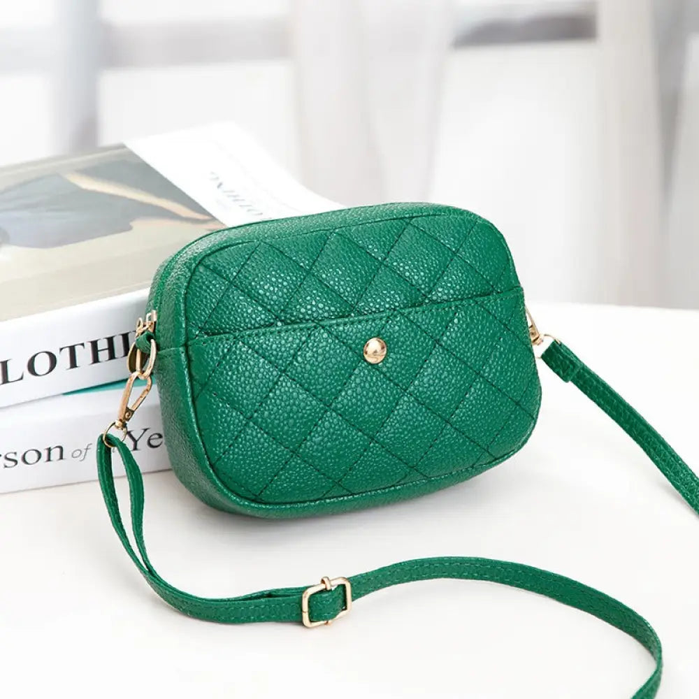 Rhombus Embroidery Phone Bag | same ANTHEM. Streetwear for Soulmates