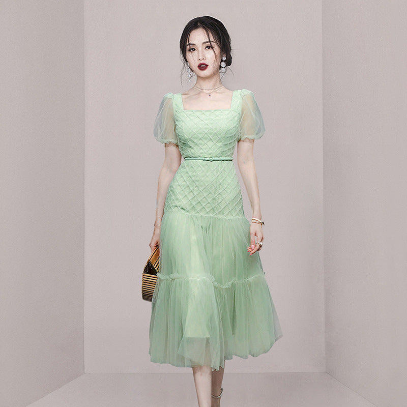 Romantic Diamond Lattice Dress | same ANTHEM