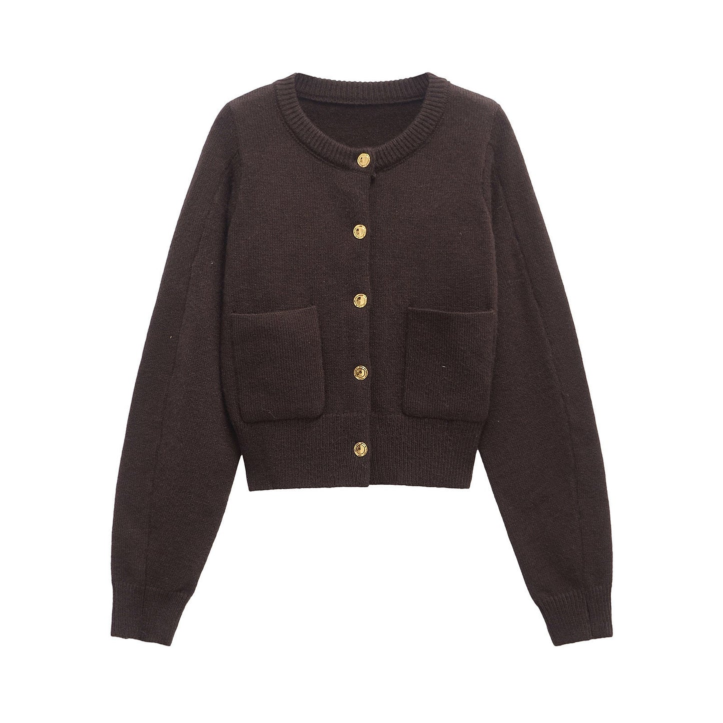 Round Neck Buttoned Knit Cardigan – Soulmate Streetwear | same ANTHEM