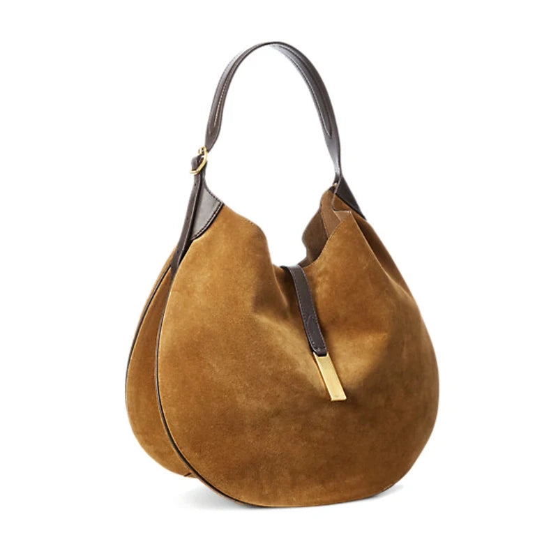 Ruched Hobo Luxury PU Leather Crossbody Bag same ANTHEM.