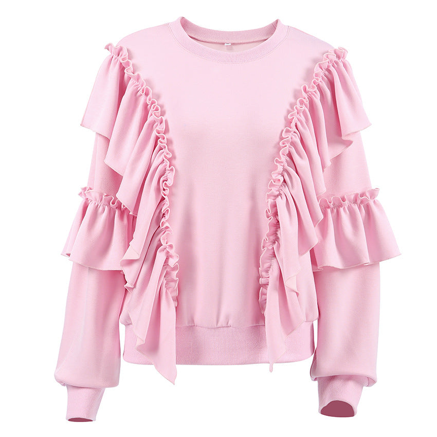 Ruffled Edge Sweatshirt – same ANTHEM.