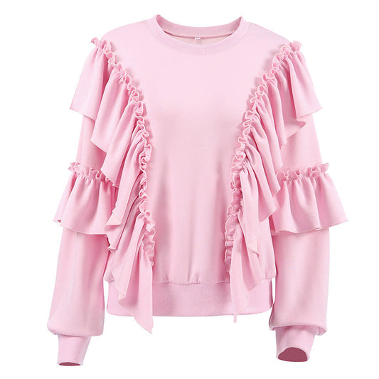 Ruffled Edge Sweatshirt – same ANTHEM.