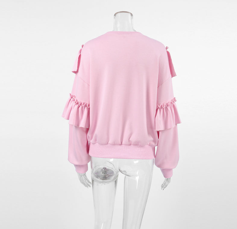 Ruffled Edge Sweatshirt – same ANTHEM.