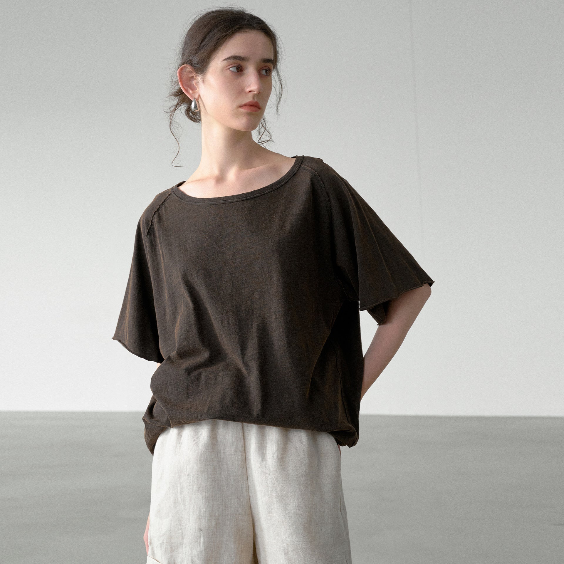 Salt-Washed Vintage T-Shirt Women | Loose Fit Streetwear Tee | same ANTHEM.
