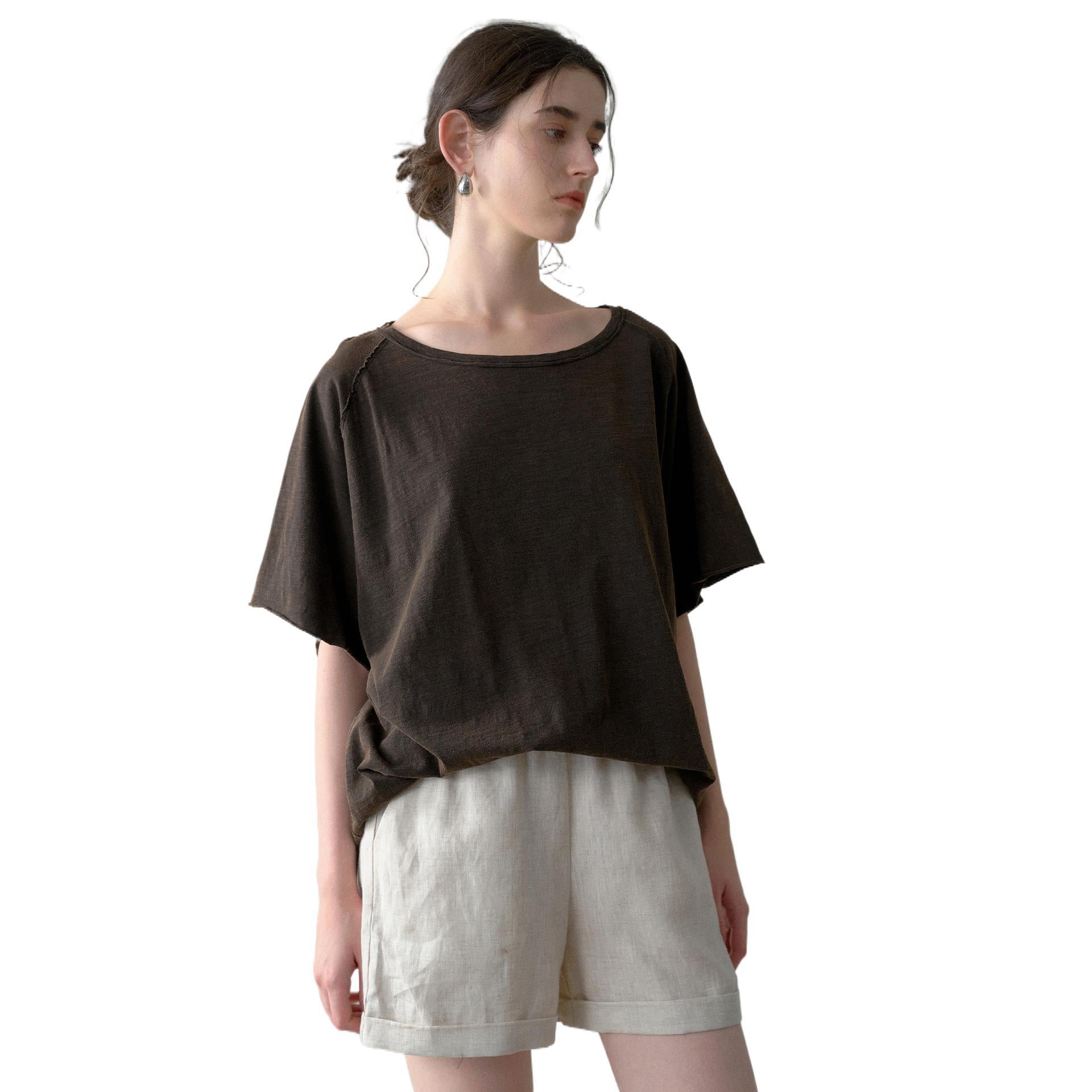 Salt-Washed Vintage T-Shirt Women | Loose Fit Streetwear Tee | same ANTHEM.