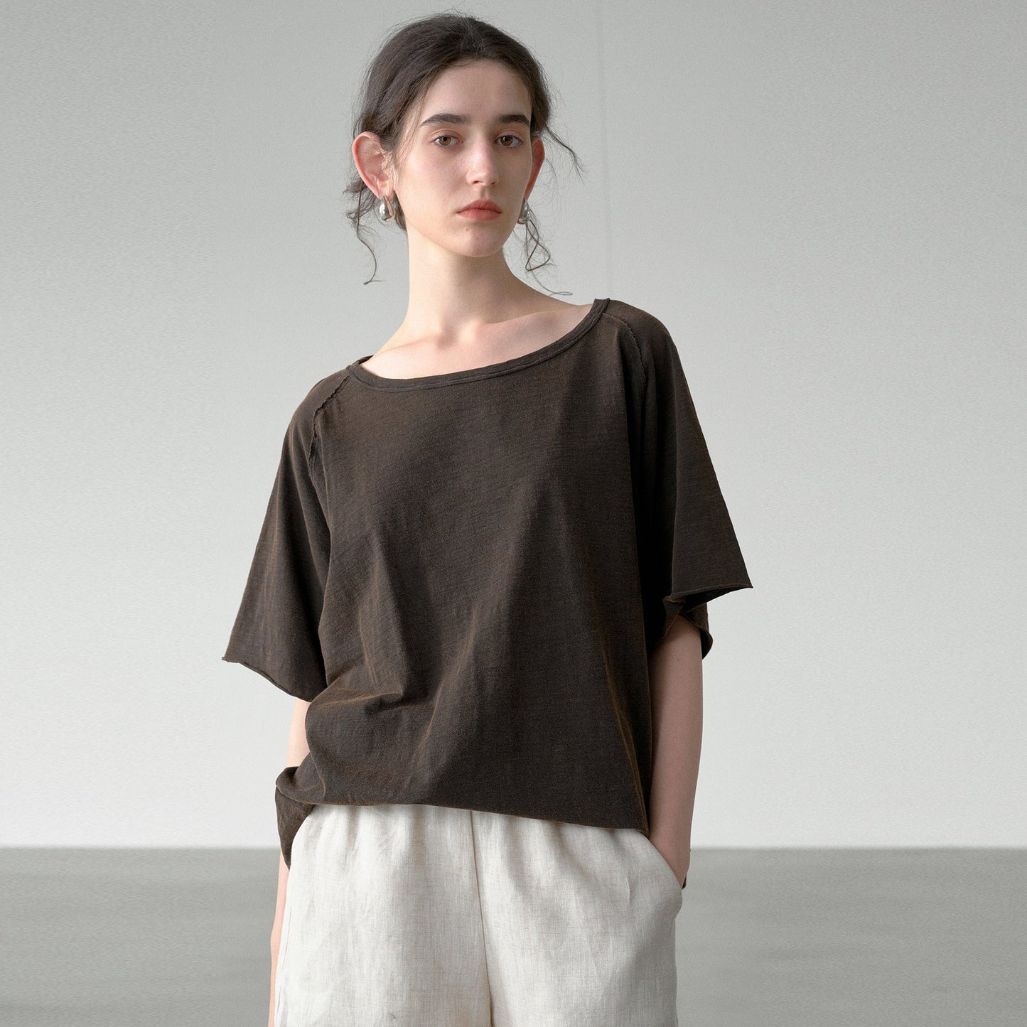 Salt-Washed Vintage T-Shirt Women | Loose Fit Streetwear Tee | same ANTHEM.