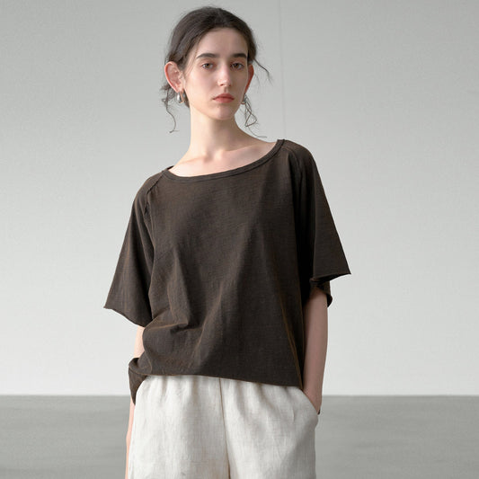 Salt-Washed Vintage T-Shirt Women | Loose Fit Streetwear Tee | same ANTHEM.
