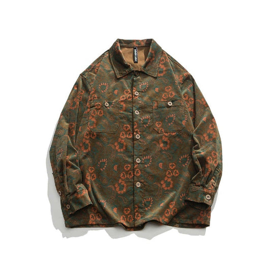 Same Anthem Autumn Floral Shirt | Soulmate Streetwear for Friends & Besties