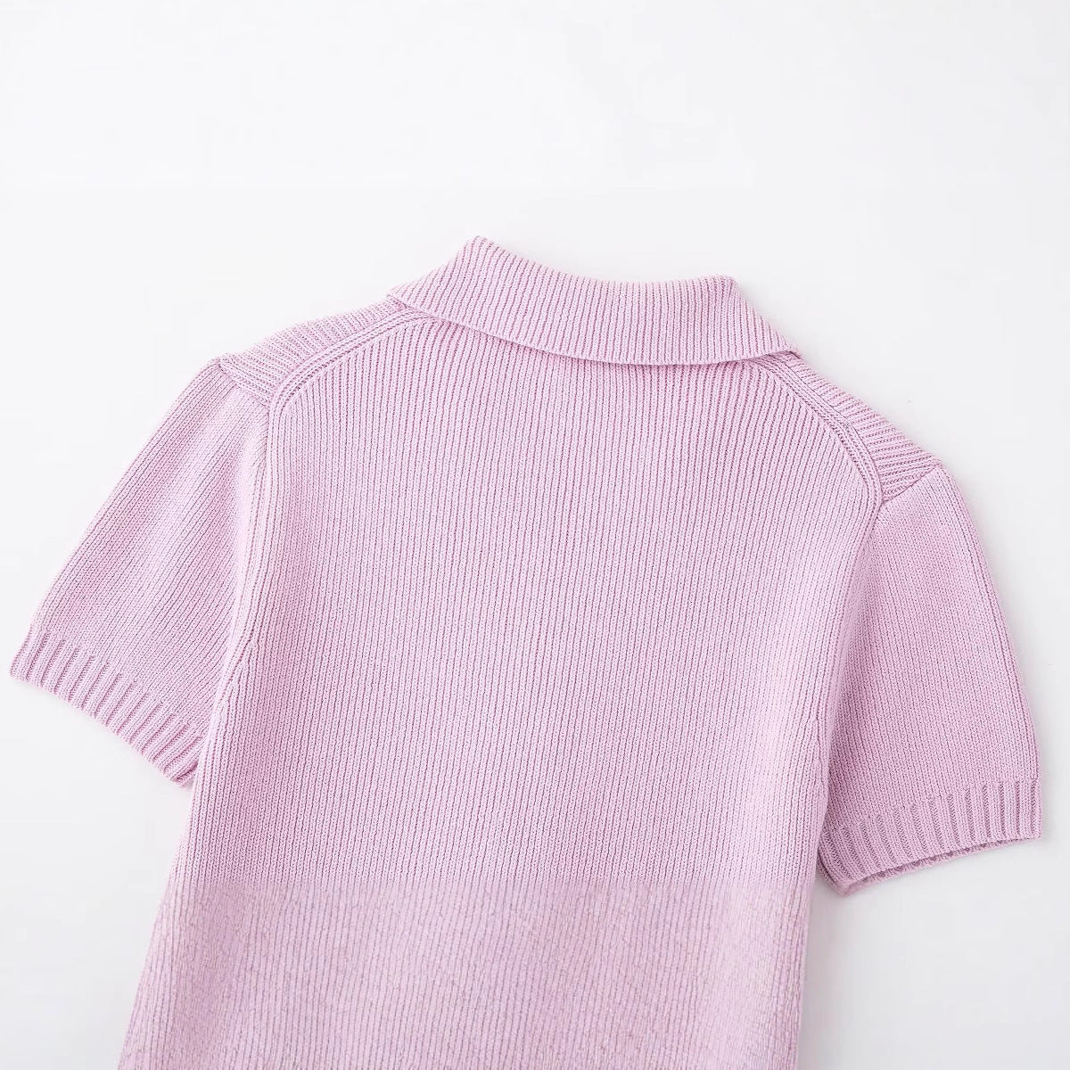 same ANTHEM. Bow Knit Top – Sweet Collar Streetwear for Soulmates & Besties