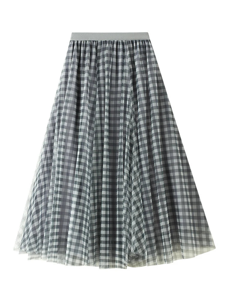 same ANTHEM. Patchwork Plaid Tulle Skirt – Vintage Soulmate Streetwear