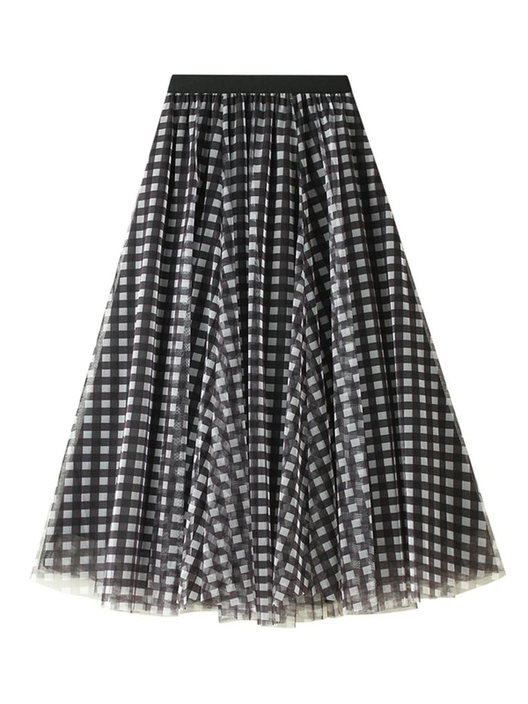 same ANTHEM. Patchwork Plaid Tulle Skirt – Vintage Soulmate Streetwear