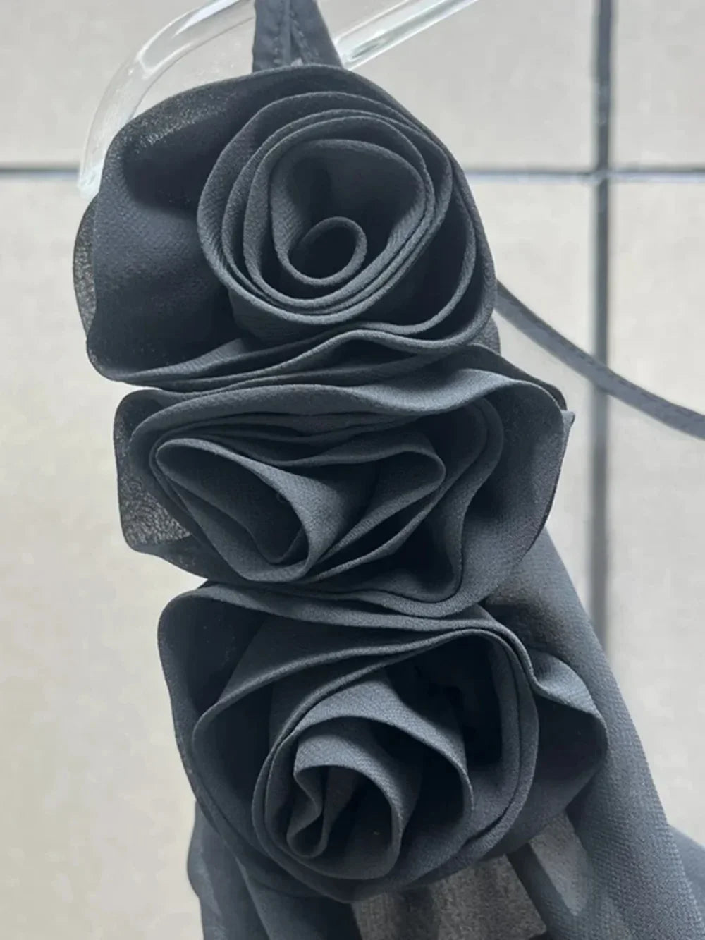 Sheer Floral Ruffle Maxi Dress – Dreamy Summer Gown | same ANTHEM