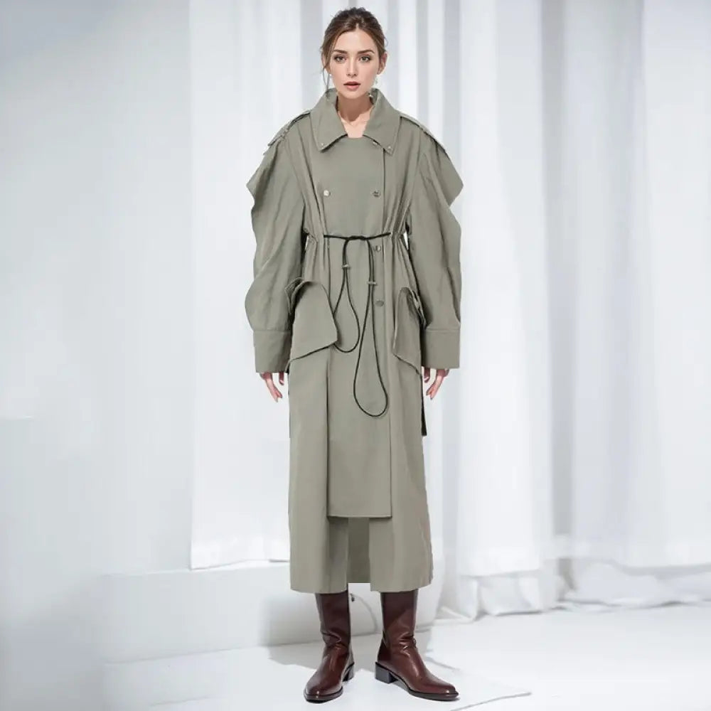 Silhouette Trench Coat | same ANTHEM.