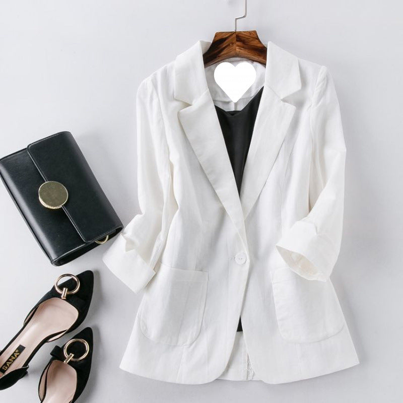Slim Fit Cropped Sleeve Sub-Suit | same ANTHEM. Soulmate Streetwear - White 34 Sleeve / 2XL