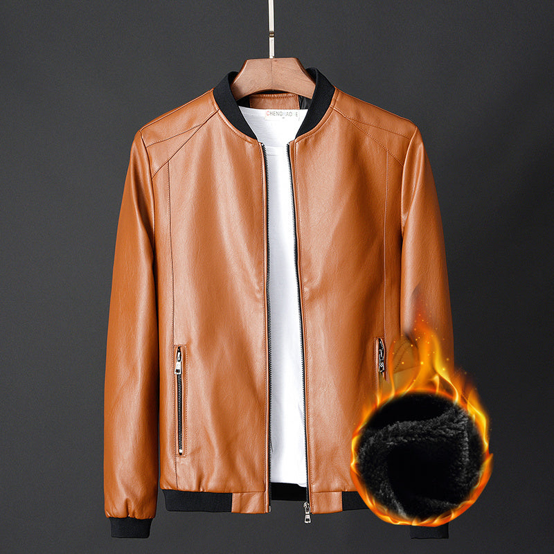 Slim Leather Jacket – Classic Urban & Soulful | same ANTHEM