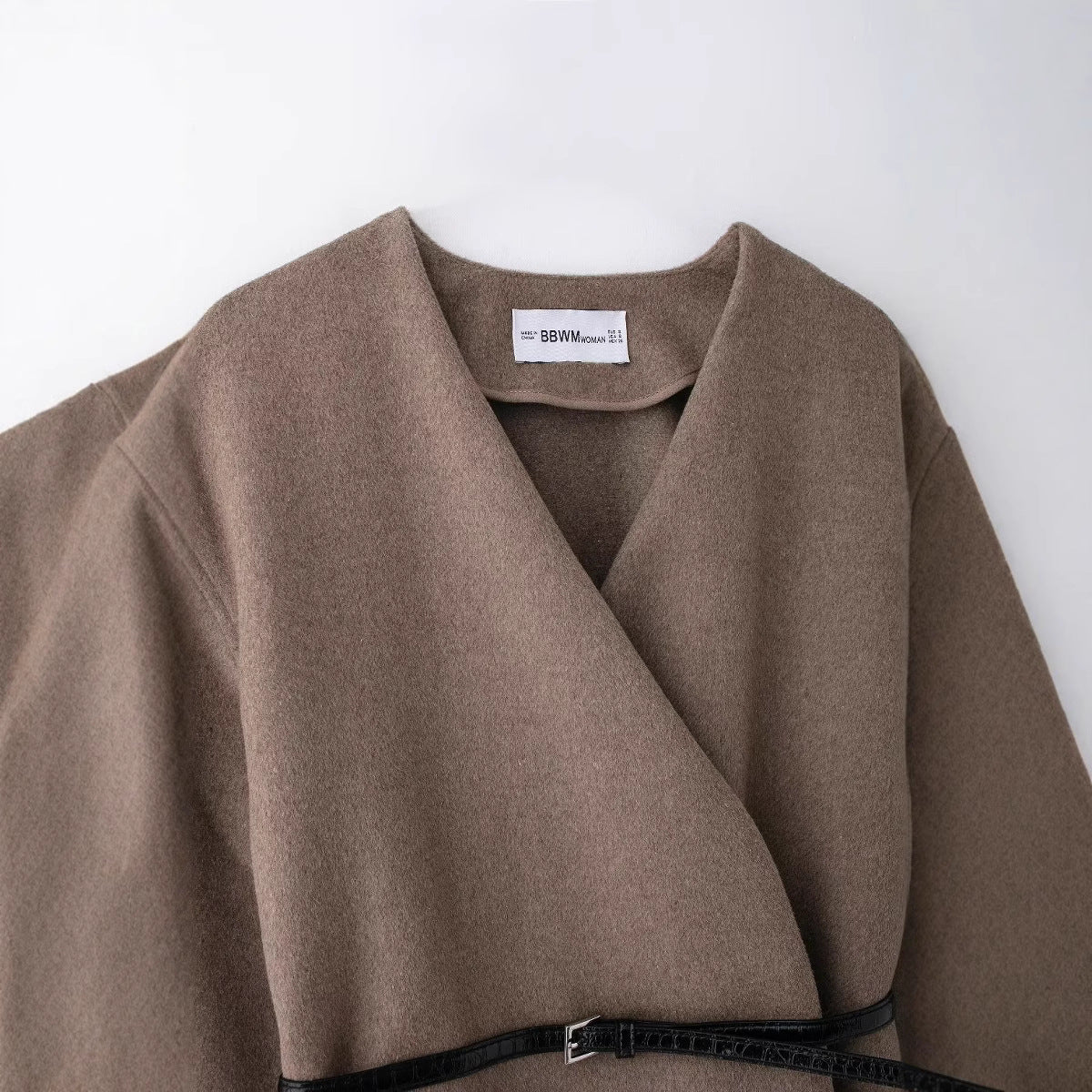 Soft V-Neck Belted Jacket – same ANTHEM. Soulmate Streetwear for Lovers