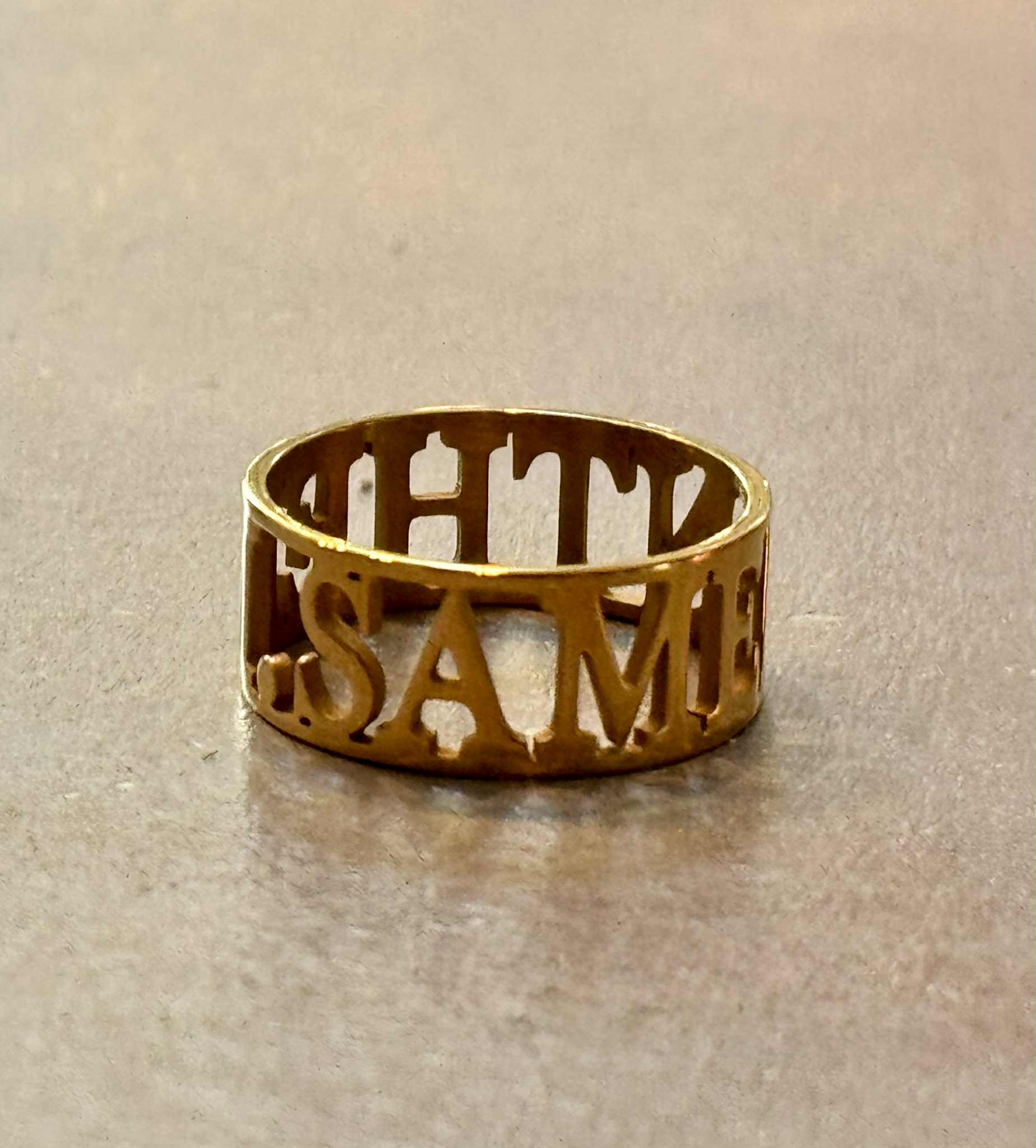 Soulmate Ring – Poetic Jewellery for Lovers | same ANTHEM.