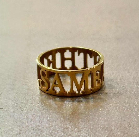 Soulmate Ring – Poetic Jewellery for Lovers | same ANTHEM.