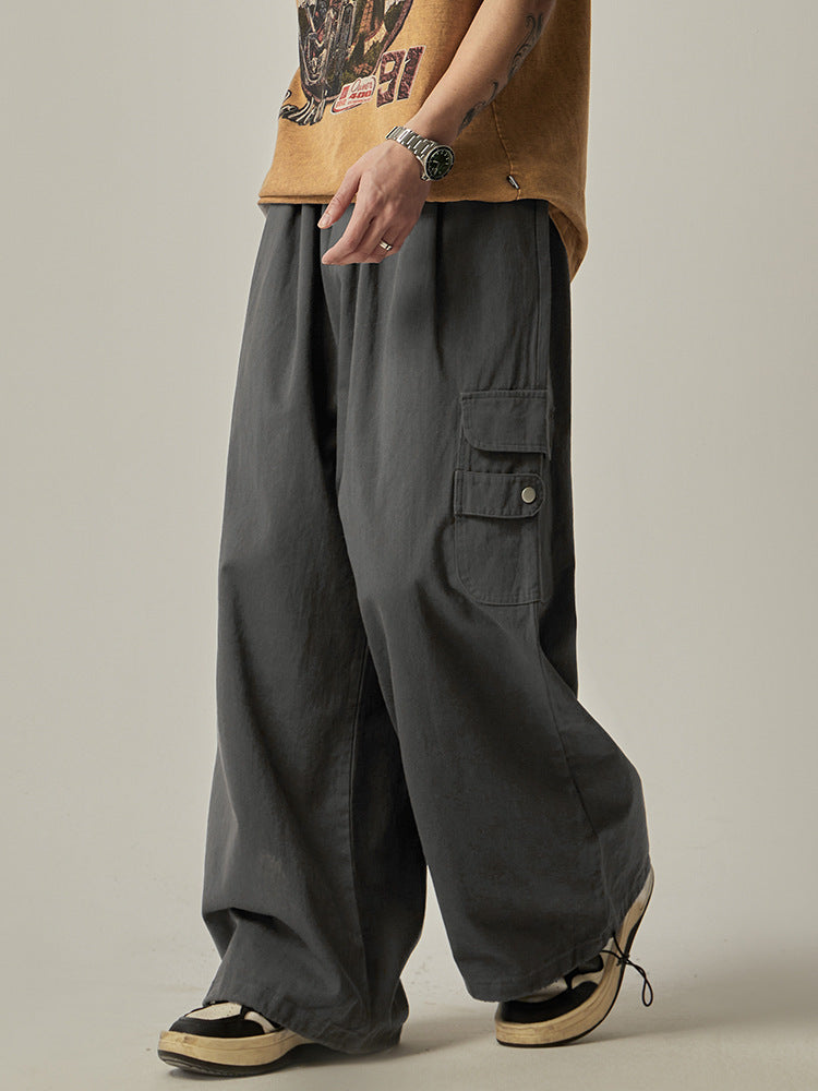 Soulmate Streetwear Pants – Chill Baggy Vibe | Same Anthem - Dark Gray / L - Pants