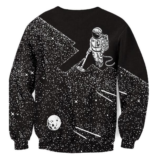 Space Vacuum Robot Pullover – Futuristic Streetwear for Soulmates | same ANTHEM