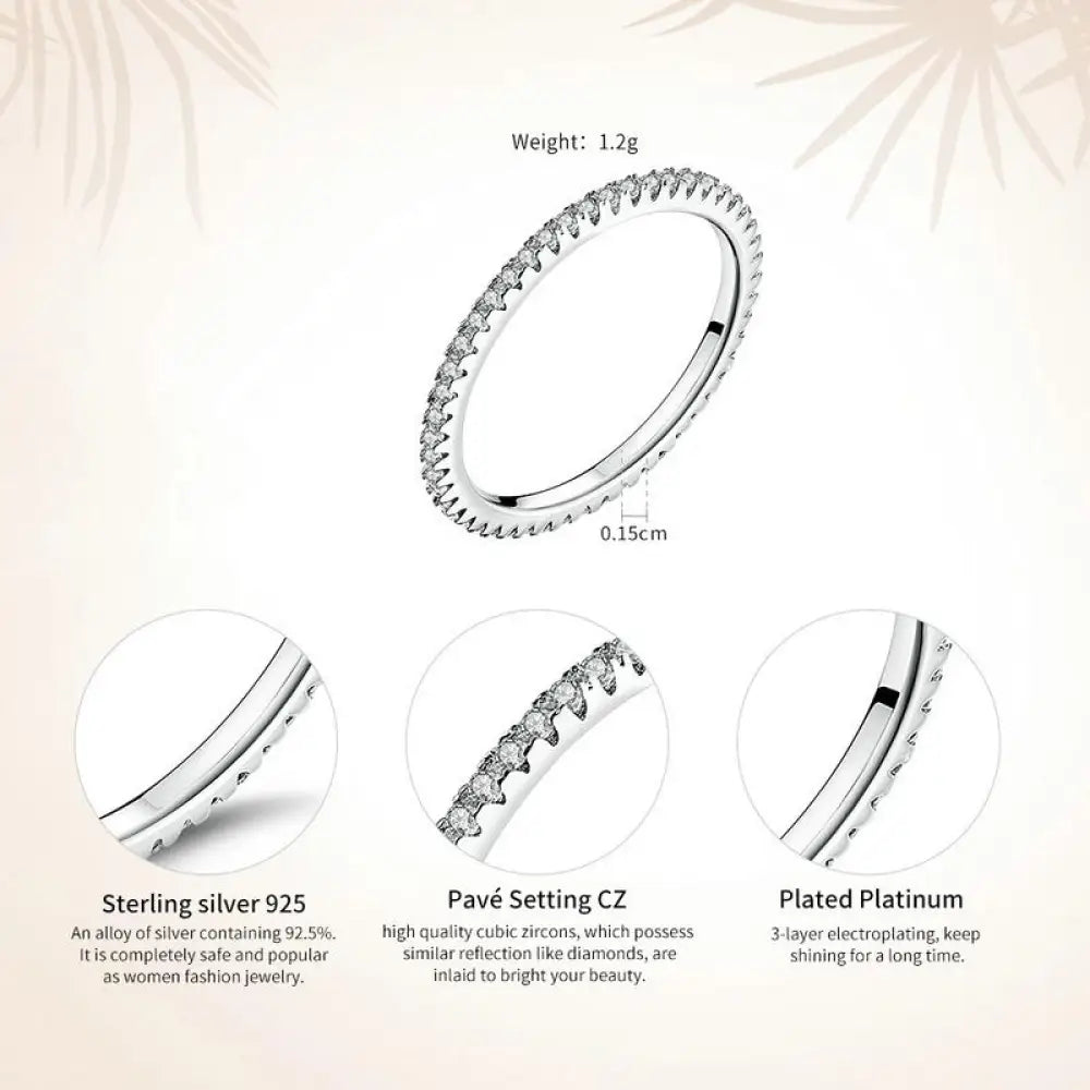 Sterling Silver Circon Ring | same ANTHEM