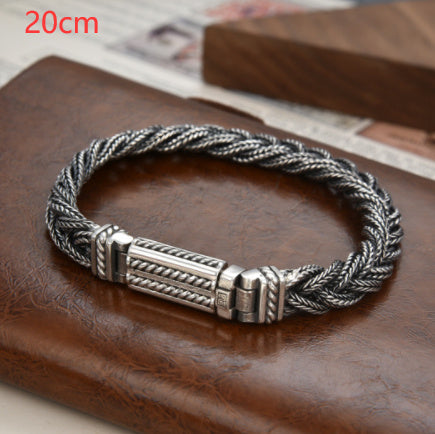 Sterling Silver Fox Tail Bracelet for Men – Soulmate Streetwear | same ANTHEM. - 20cm - Bag