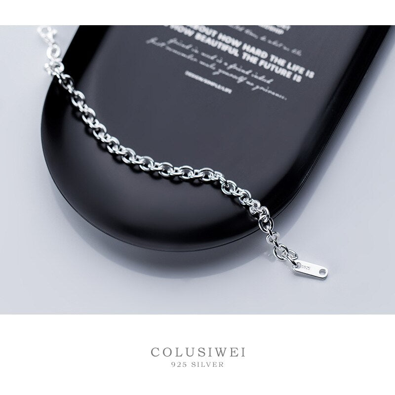 Sterling Silver Link Chain Bracelet – Soulmate Jewellery | same ANTHEM. - Silver