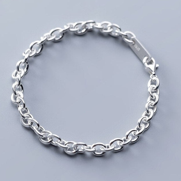 Sterling Silver Link Chain Bracelet – Soulmate Jewellery | same ANTHEM. - Silver