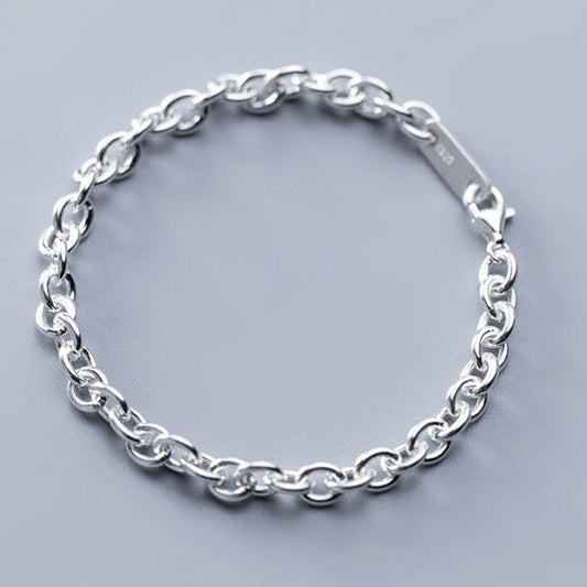 Sterling Silver Link Chain Bracelet – Soulmate Jewellery | same ANTHEM. - Silver