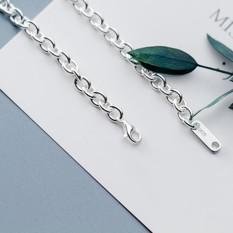 Sterling Silver Link Chain Bracelet – Soulmate Jewellery | same ANTHEM. - Silver