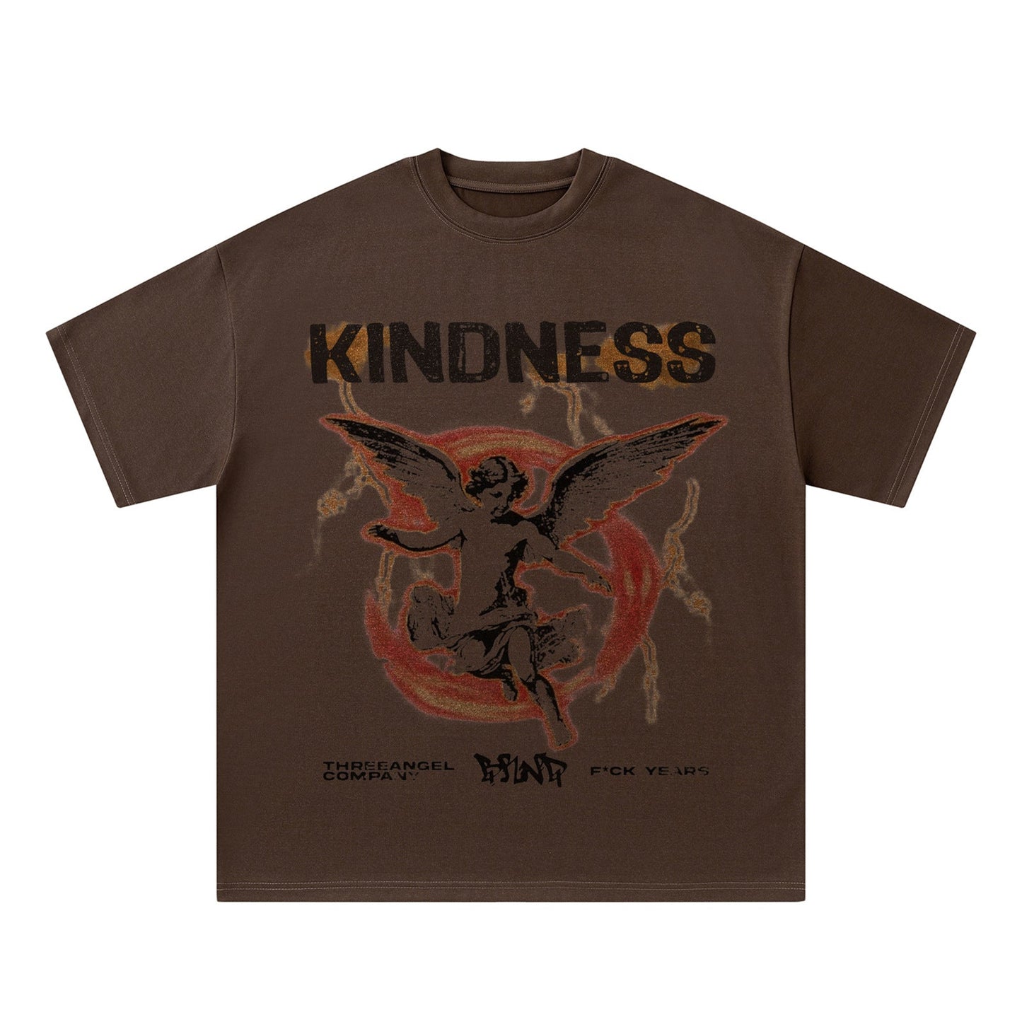 Street Style Angel Letter Print T-Shirt | Unisex Summer Top | same ANTHEM.