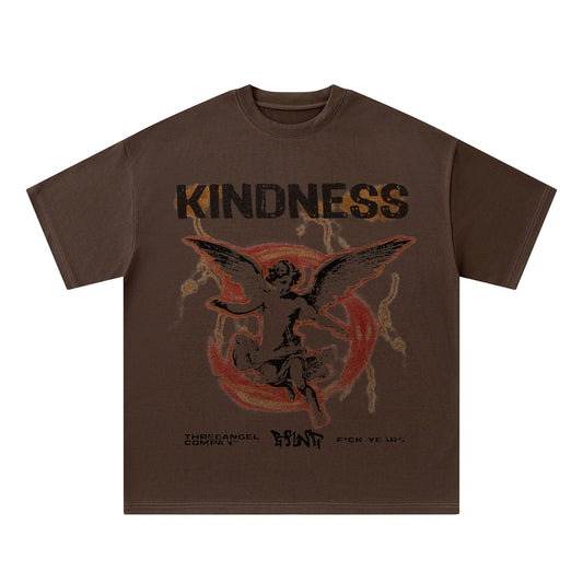 Street Style Angel Letter Print T-Shirt | Unisex Summer Top | same ANTHEM.