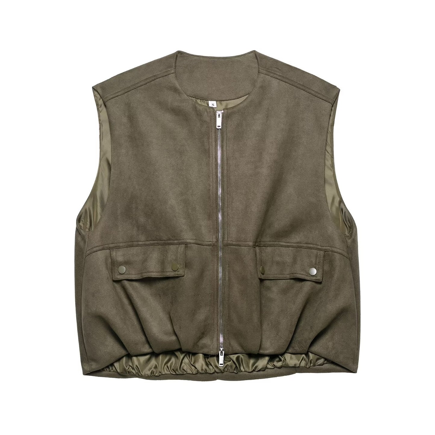 Suede Vest Jacket – Japanese Style Chic Streetwear | same ANTHEM