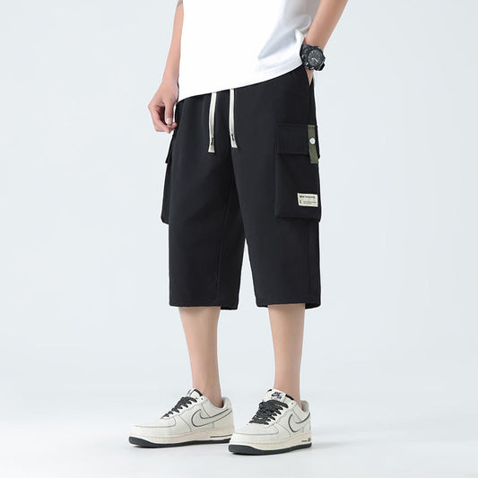Summer Casual Sports Loose Men’s Pants – Cool & Chill Everyday Style | Same Anthem - 2XL / Black