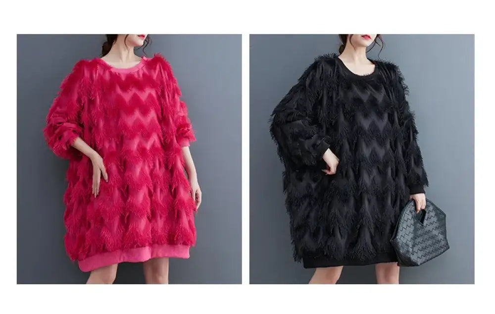 Tassel Sweater Dress Women – Soulmate Streetwear | same ANTHEM.