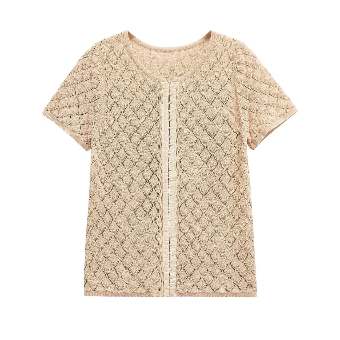 Textured Buckle Knit Top – Soulmate Streetwear | same ANTHEM - khaki / S