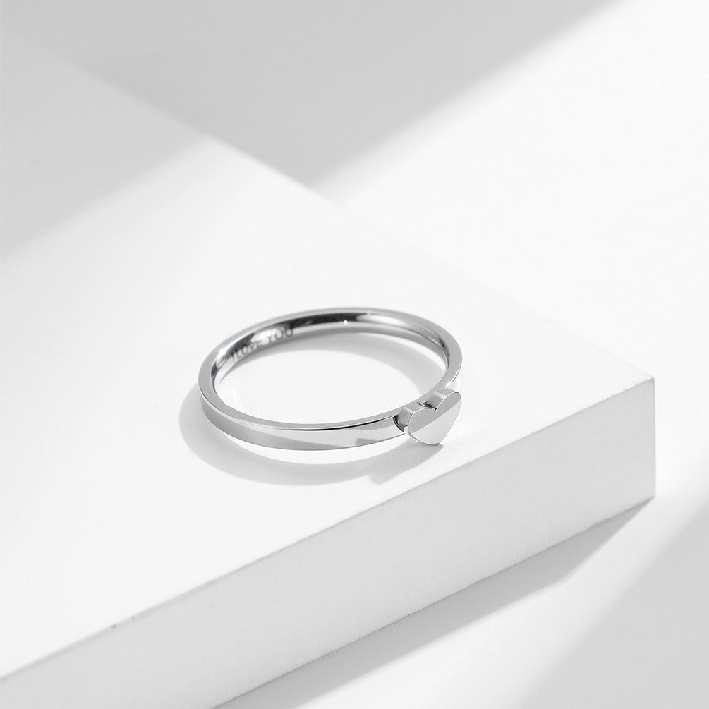Titanium Heart Hollow Couple Rings – Soulmate Streetwear Jewelry | same ANTHEM.
